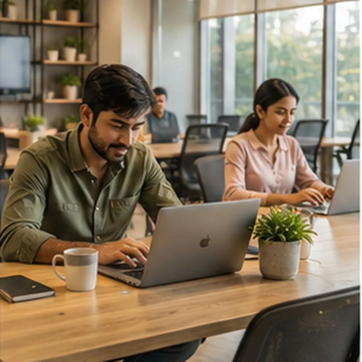 The workstation lounge at Mangeshi Universe